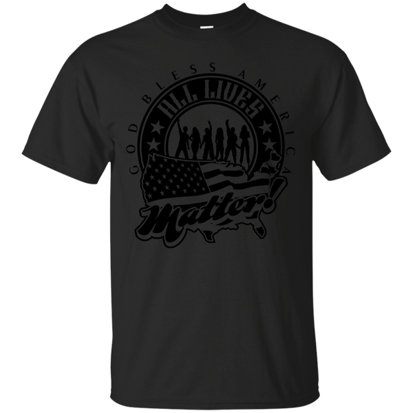 Camping - ALL LIVES MATTER armed forces T Shirt & Hoodie