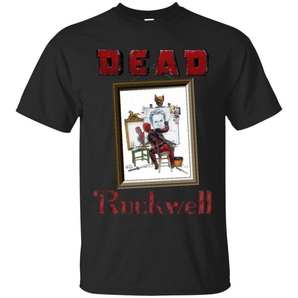 DEADPOOL - Deadpool  Rockwell mashup T Shirt & Hoodie