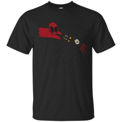 Marvel - DEADPOOL draw ultimate x men x men bloody blood chimichangas wade wilson wade ryan reynolds ryan renolds marvel comic draw deadpool T Shirt & Hoodie