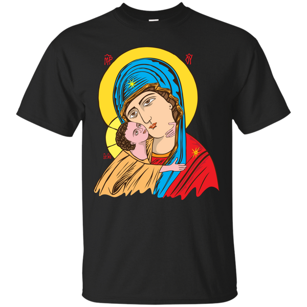 Mother - Virgin Mary and Little Christ virgin mary T Shirt & Hoodie