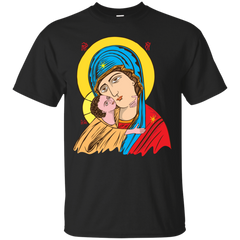Mother - Virgin Mary and Little Christ virgin mary T Shirt & Hoodie