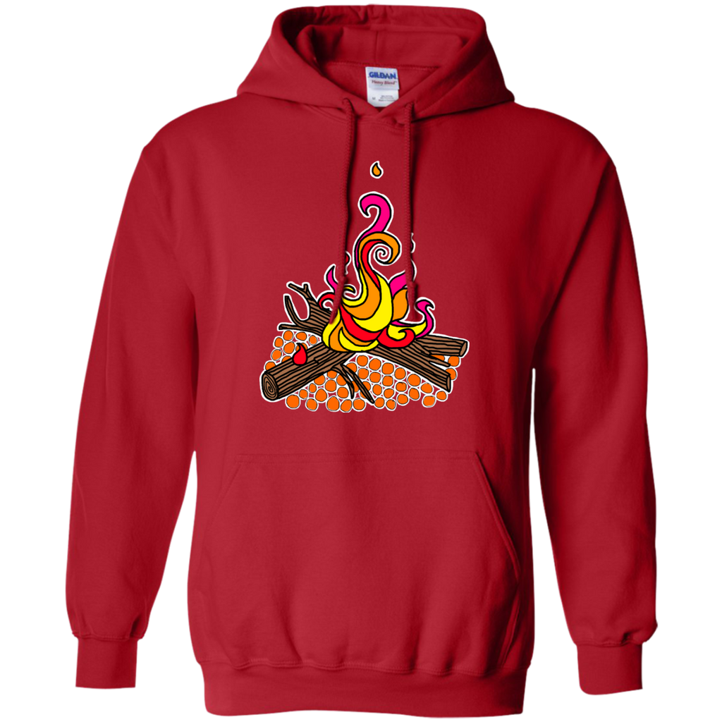 Camping - Swirling Fire fire T Shirt & Hoodie
