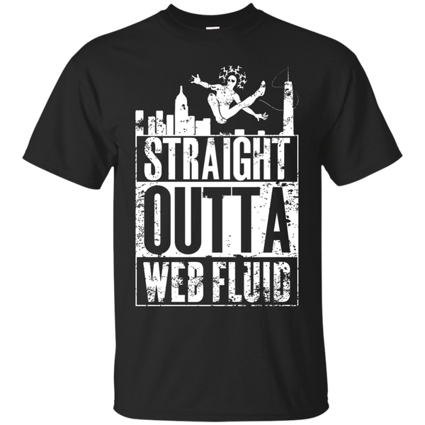 Marvel - Straight Outta Web Fluid straight outta compton T Shirt & Hoodie