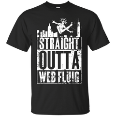 Marvel - Straight Outta Web Fluid straight outta compton T Shirt & Hoodie