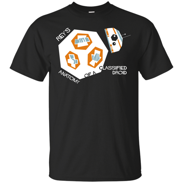 BB8 - Anatomy of a Classified Droid T Shirt & Hoodie