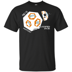 BB8 - Anatomy of a Classified Droid T Shirt & Hoodie