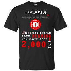 Firefighter - Jesus the original firefighter T Shirt & Hoodie