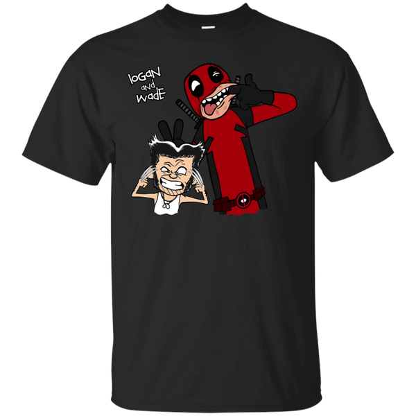 Deadpool - Logan and Wade newspaper T Shirt & Hoodie
