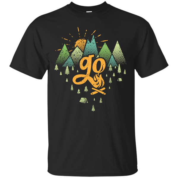 Camping - GO mountains T Shirt & Hoodie