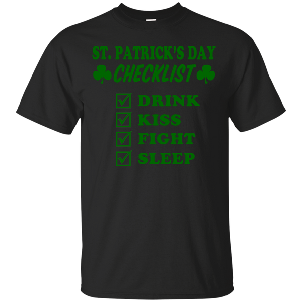 BEER - St Patricks Day Checklist T Shirt & Hoodie