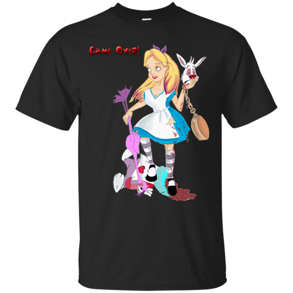 ALICE IN WONDERLAND - Game Over T Shirt & Hoodie