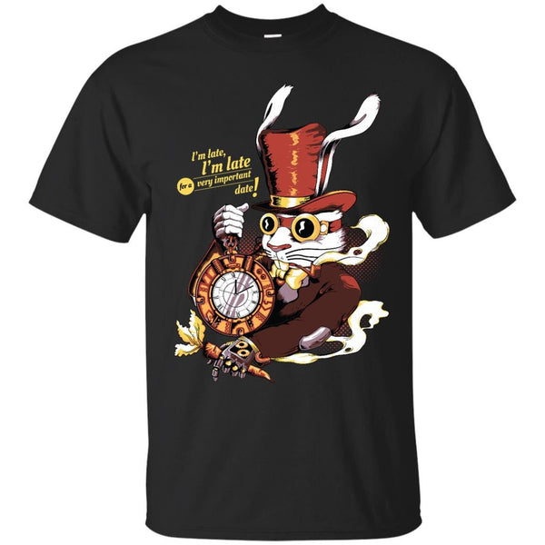 ALICE IN WONDERLAND - The Steampunk White Rabbit T Shirt & Hoodie