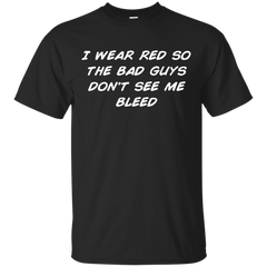 Deadpool - I Wear Red comic book T Shirt & Hoodie
