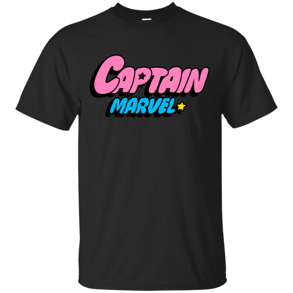 CAPTAIN MARVEL - Captain powerpuff marvel logo T Shirt & Hoodie