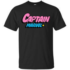 CAPTAIN MARVEL - Captain powerpuff marvel logo T Shirt & Hoodie