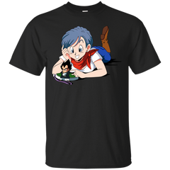 DRAGON BALL Z - Bulma and Chibi Vegeta T Shirt & Hoodie