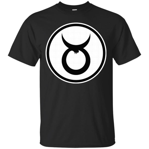 BLACK - ZODIAC SERIES TAURUS BLACK  WHITE T Shirt & Hoodie