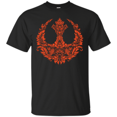 Star Wars - Rebel Flourish T Shirt & Hoodie