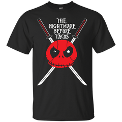 Deadpool - The Nightmare Before Tacos wade wilson T Shirt & Hoodie