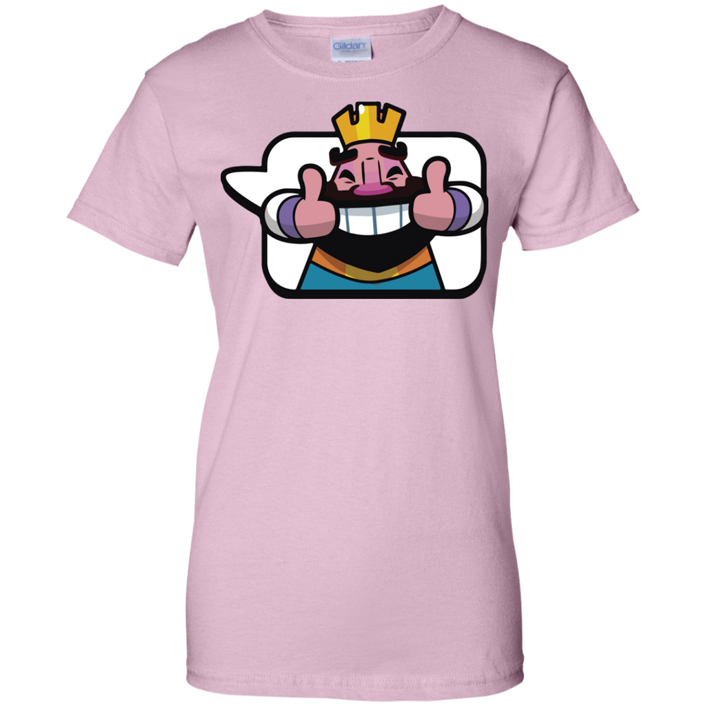 Minimalist Laughing King Clash Royale Emote Bm Clash-royale Classic Tshirt