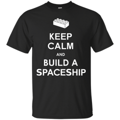 Lego - KEEP CALM AND BUILD A SPACESHIP T Shirt & Hoodie