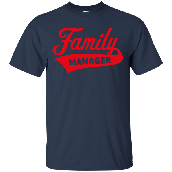 Father - Family Manager  Red  T Shirt & Hoodie