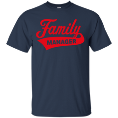Father - Family Manager  Red  T Shirt & Hoodie