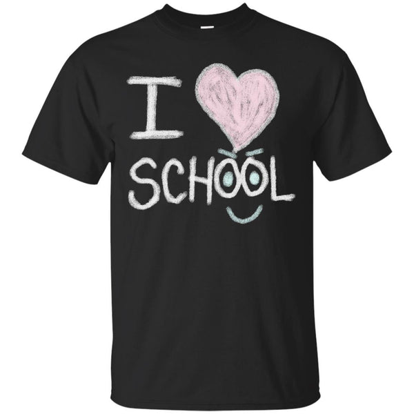 CHALKBOARD - I love school T Shirt & Hoodie