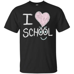 CHALKBOARD - I love school T Shirt & Hoodie