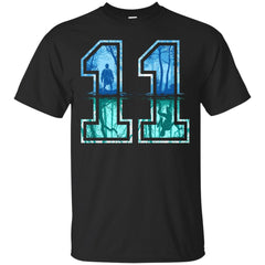 STRANGER THINGS - Strange Number 11 blue T Shirt & Hoodie