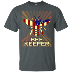 BEEKEEPING - American Beekeeper Funny Beekeeping Gift T Shirt & Hoodie