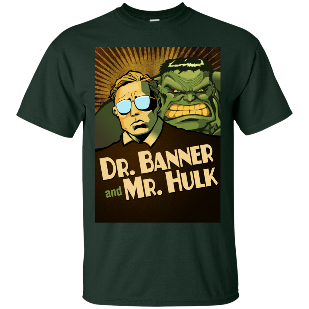 Marvel - Dr Banner and Mr Hulk marvel T Shirt & Hoodie