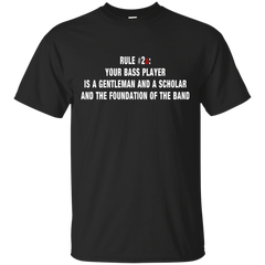 BASSIST - Rule 2a T Shirt & Hoodie