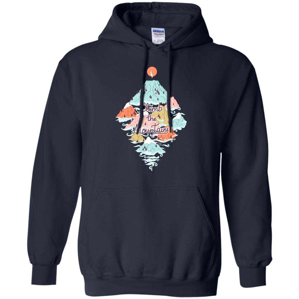 Hiking - Misty Mountains mountains T Shirt & Hoodie