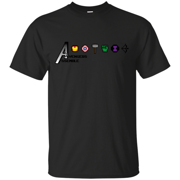 Marvel - 8bit Avengers Assemble hawkeye T Shirt & Hoodie