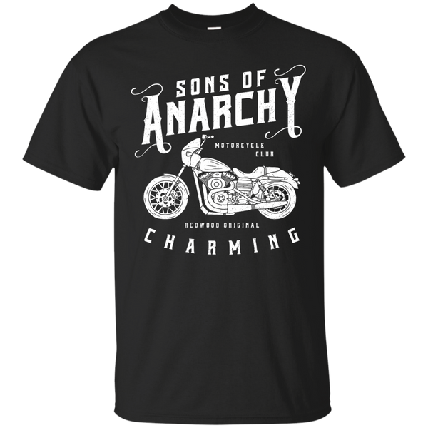 Biker - SONS OF ANARCHY MOTORCYCLE CLUB WHITE VERSION T Shirt & Hoodie