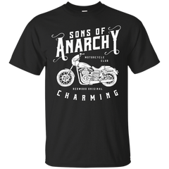 Biker - SONS OF ANARCHY MOTORCYCLE CLUB WHITE VERSION T Shirt & Hoodie