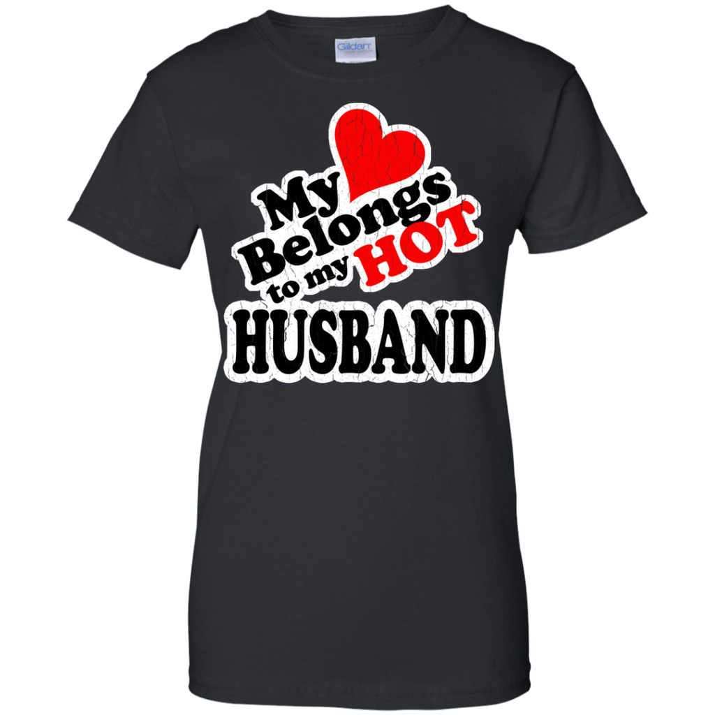 LGBT - My Heart Belongs to My HOT Husband vintage look i love my husband T Shirt & Hoodie
