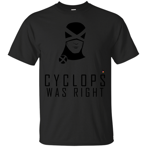 Marvel - Cyclops was right black print on light colors nerd T Shirt & Hoodie