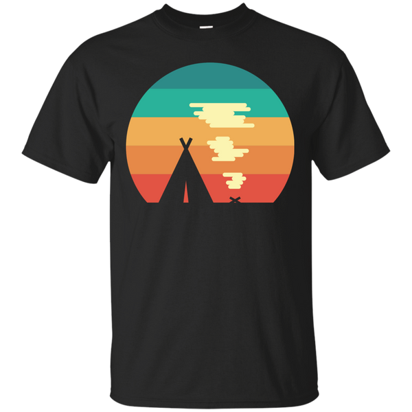 Camping - Sunset sun T Shirt & Hoodie