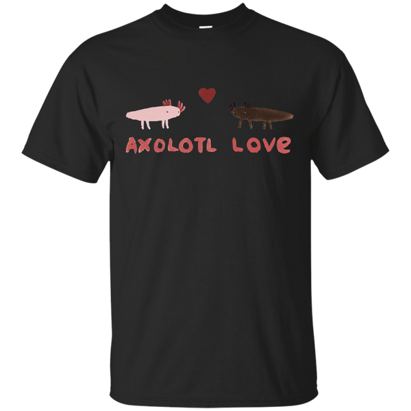 AMPHIBIAN - Axolotl Love T Shirt & Hoodie