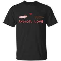 AMPHIBIAN - Axolotl Love T Shirt & Hoodie