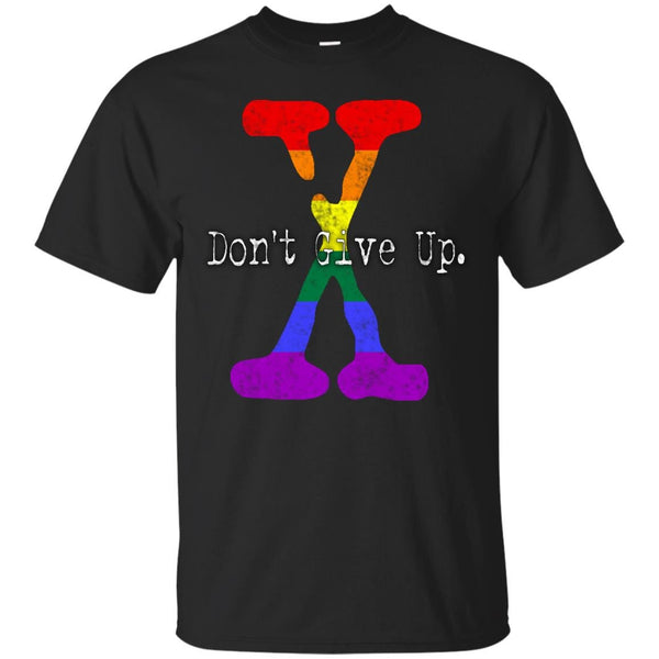 LGBT - XFN ORIGINALS DONT GIVE UP T Shirt & Hoodie