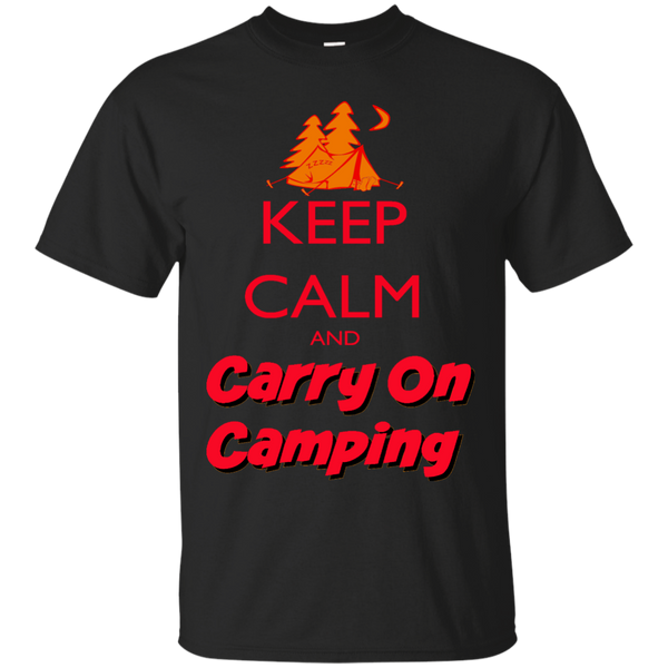 Camping - Keep Calm Carry On Camping keep calm T Shirt & Hoodie