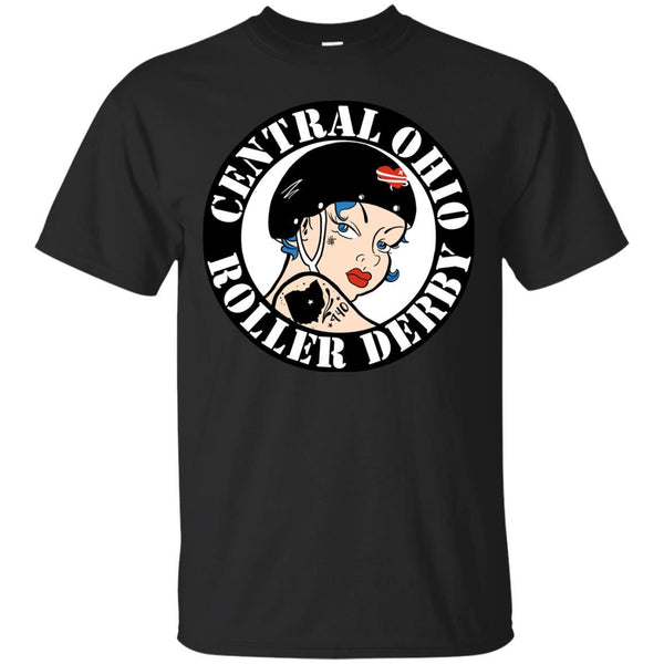 CENTRAL OHIO ROLLER DERBY - CORD Roller Doll Logo T Shirt & Hoodie
