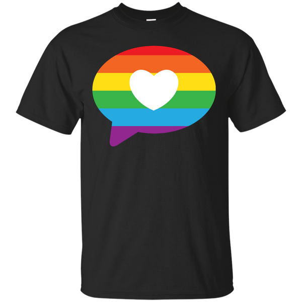 LGBT - LGBT Pride Rainbow Heart lgbt T Shirt & Hoodie