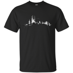 BARCELONA - White Barcelona Skyline T Shirt & Hoodie