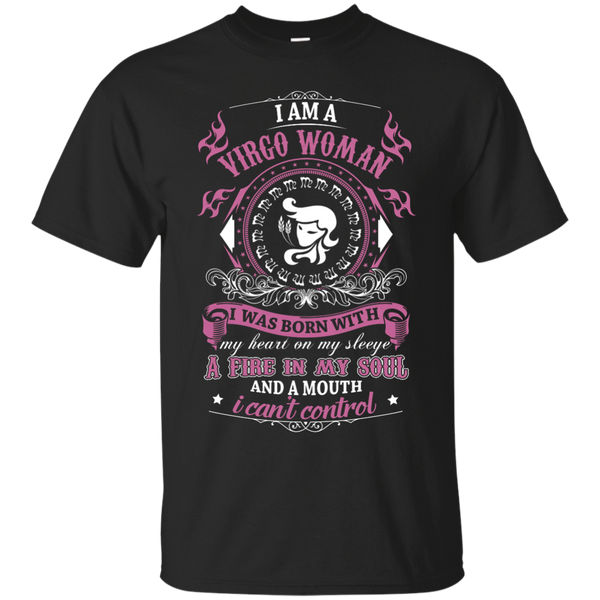 Electrician - I AM A VIRGO WOMAN I WAS BORN WITH MY HEART T Shirt & Hoodie