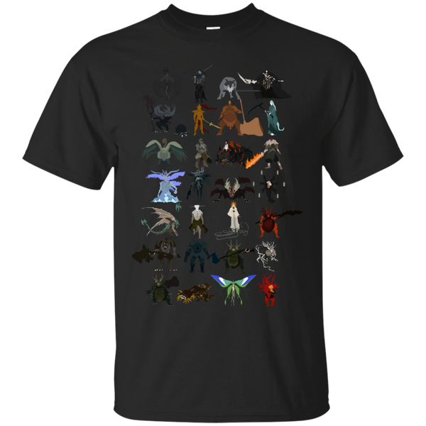 GAMING - All Dark Souls bosses T Shirt & Hoodie