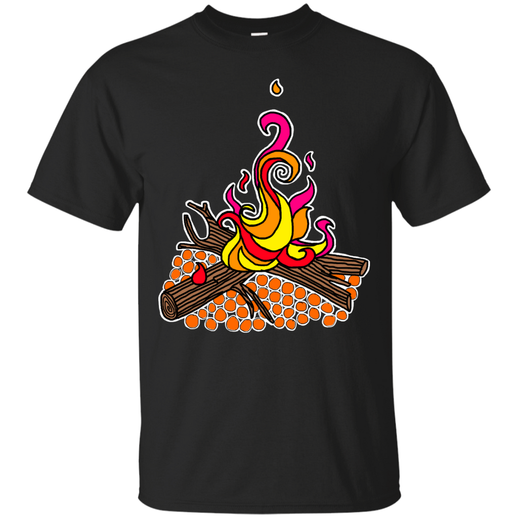 Camping - Swirling Fire fire T Shirt & Hoodie